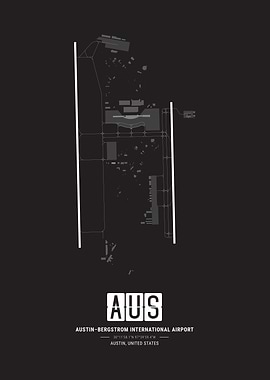 Austin Airport Map