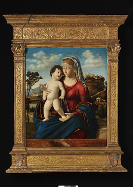 Madonna and Child Painting