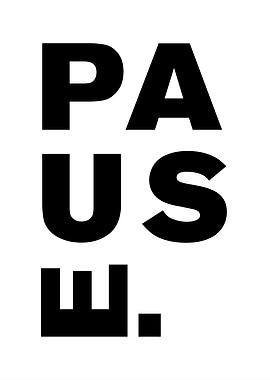 Pause Wall Art