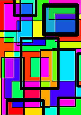Abstract Geometric Art