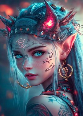 Elven Warrior Portrait