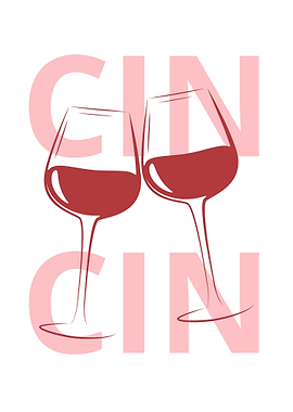 Wine Cheers Graphic