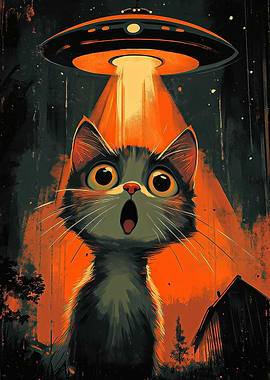 Cat & UFO