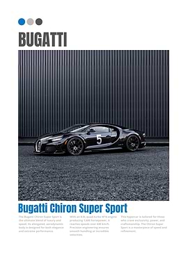 Bugatti Chiron Super Sport