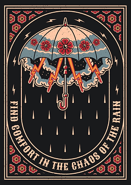 Find comfort in the chaos of the rain