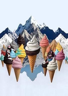 Ice Cream Mountains