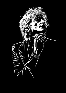 Rod Stewart A legendary musician Art