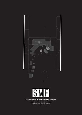 Sacramento Airport Layout