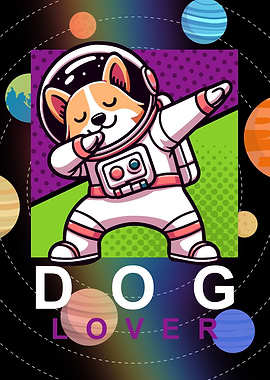 Dog Lover Corgi Dab