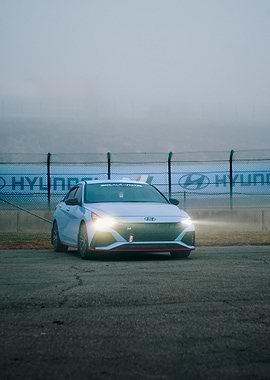 Hyundai Elantra N on Track