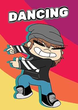 Dancing Cartoon Character