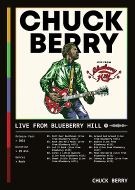 Live From Blueberry Hill (2021) Album by Chuck Berry