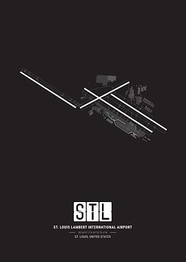 St. Louis Lambert International Airport Map