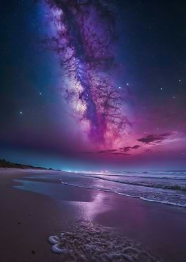 Milky Way Beachscape