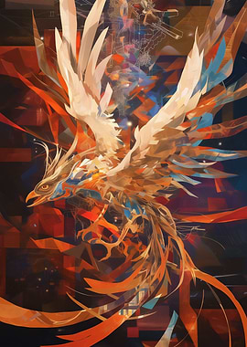 Abstract Phoenix Artwork