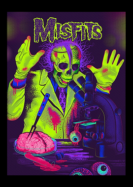 Misfits Skull Scientist