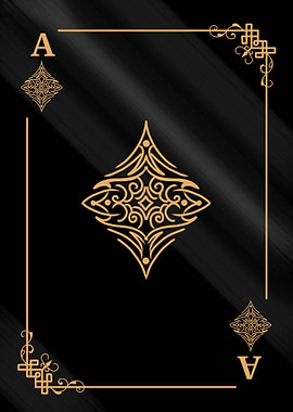 Ace of Diamonds Playing Card