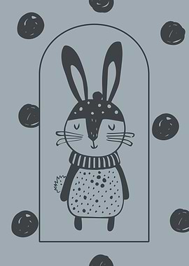 Cute Bunny Illustration