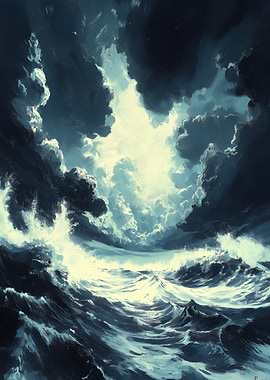 Stormy Seascape