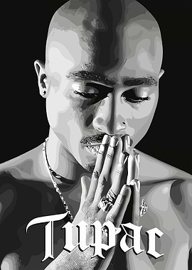Tupac Shakur Portrait