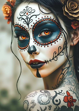 Sugar Skull Makeup