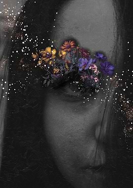 Floral Vision Eye Art