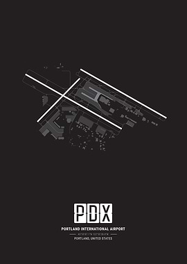 Portland Airport Layout