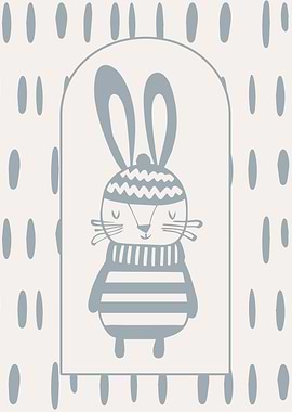 Whimsical Bunny Nursery Decor