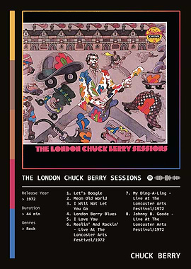 The London Chuck Berry Sessions (1972) Album by Chuck Berry