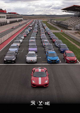 Race Track Lineup by SuperRutas in Navarra