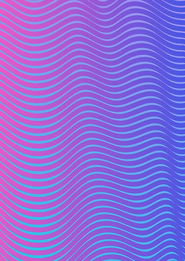 Abstract Wavy Lines