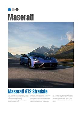 Maserati GT2 Stradale