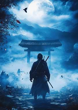 Samurai Under Moonlight