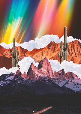 Cactus Mountain Dreamscape