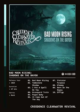 Bad Moon Rising: Shadows on the Bayou (2024) Album by Creedence Clearwater Revival