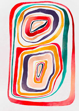 Abstract Colorful Shapes