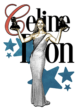 Celine Dion Music Poster