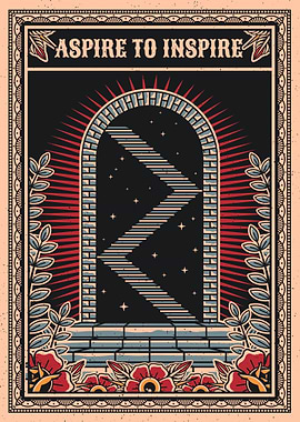 Aspire to Inspire Tattoo Design