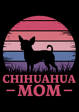 Chihuahua Mom Sunset