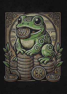 Jin Chan Lucky Money Frog