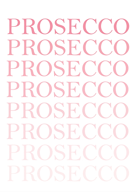 Prosecco Text Art