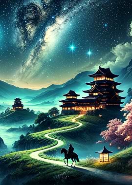 Nighttime Journey to Pagoda