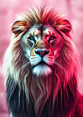Majestic Lion Portrait
