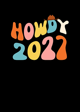 Howdy 2022 Cowboy Hat