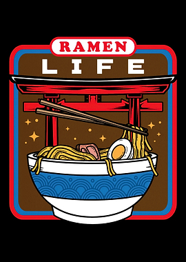 Ramen Life Illustration