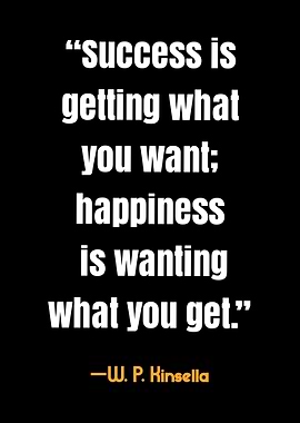 Success and Happiness Quote