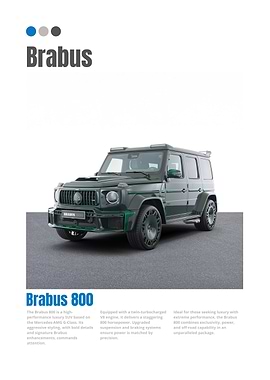 Brabus 800 Luxury SUV