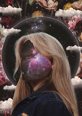 Cosmic Woman Collage