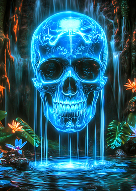 Blue Skull Waterfall