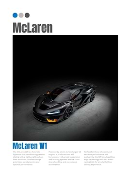 McLaren W1 Hypercar
